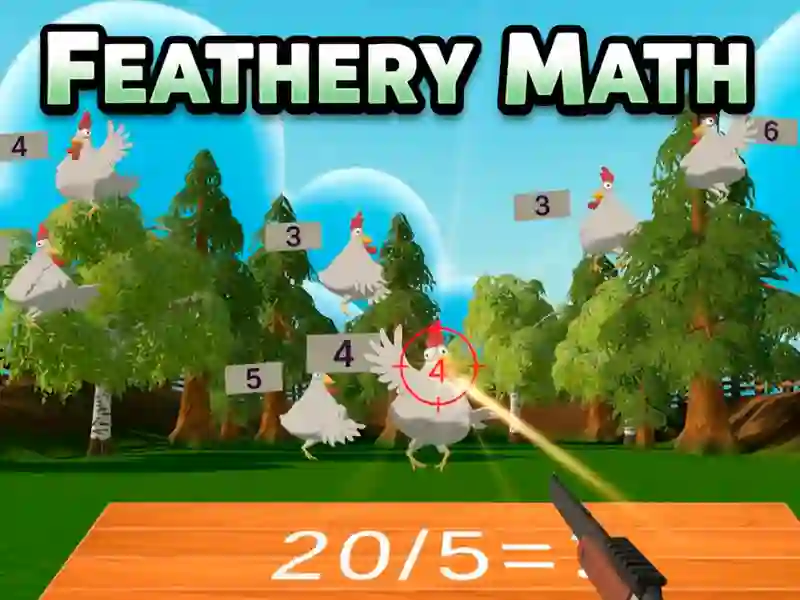 Mchezo Feathery Math online
