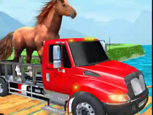 Mchezo Farm Animal Transport Truck online