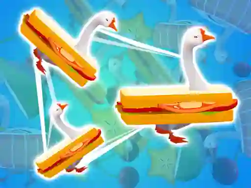 Mchezo Goose Match 3D online
