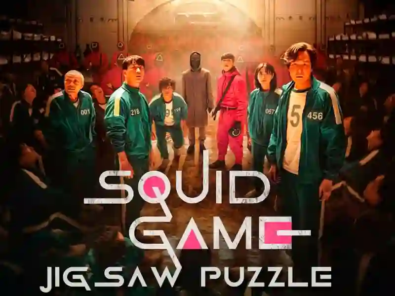 Mchezo Squid Game Jigsaw Game online