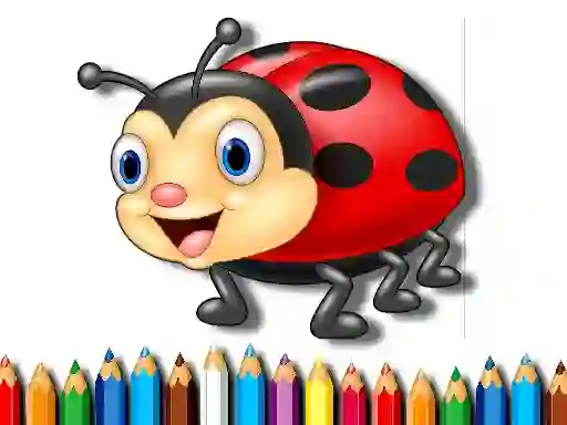 Mchezo Ladybug Coloring Book online