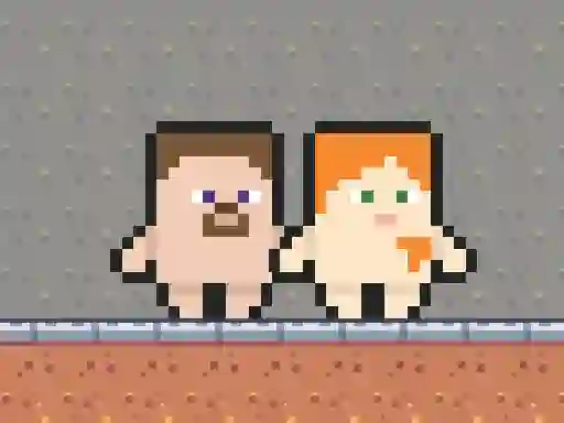 Mchezo Pixi Steve Alex Herobrine online