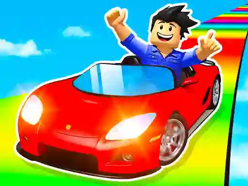 Mchezo Epic Car Stunt Race Obby online