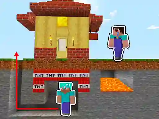 Mchezo Noob vs Pro Challenge online
