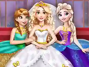 Mchezo Goldie Princess Wedding online