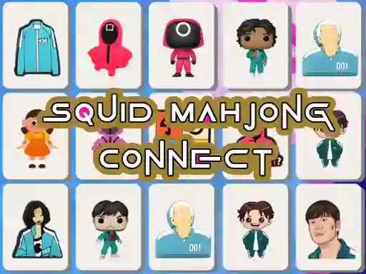 Mchezo Squid Mahjong Connect online