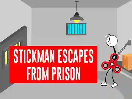 Mchezo Stickman Escapes From Prison online