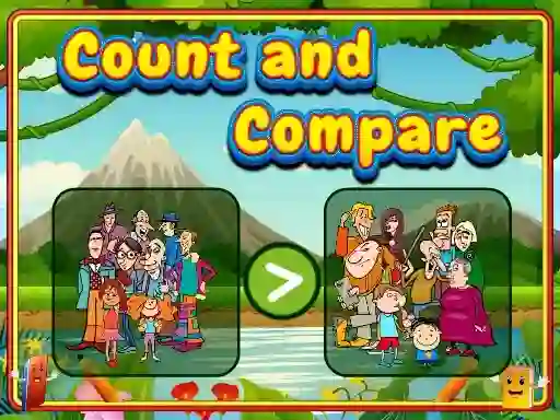 Mchezo Count And Compare online
