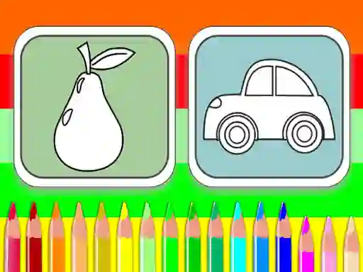 Mchezo Fun Coloring Book online