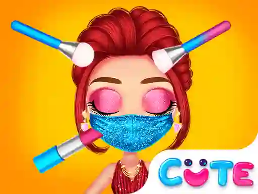 Mchezo My Quarantine Glam Look online
