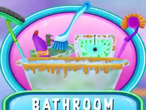 Mchezo Bathroom Clean Up online