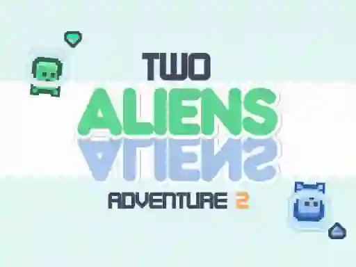 Mchezo Two Aliens Adventure 2 online