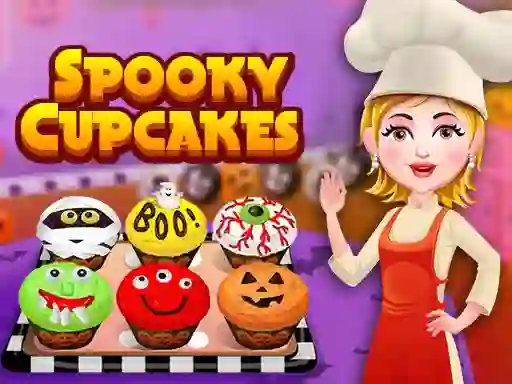 Mchezo Spooky Cupcakes online