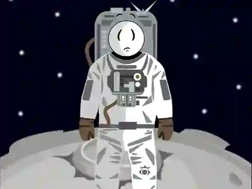 Mchezo Stickman in Space online