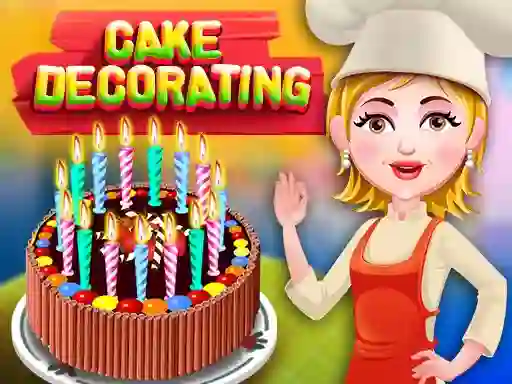 Mchezo Cake decorating online