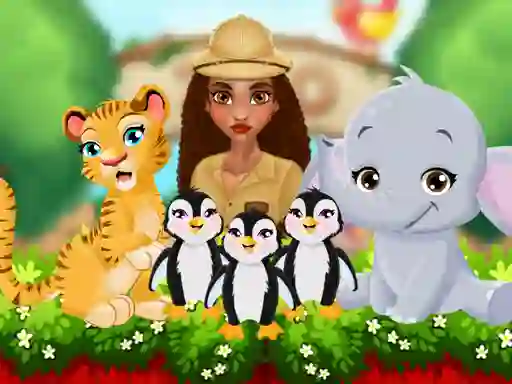 Mchezo Moana Cute Zoo online