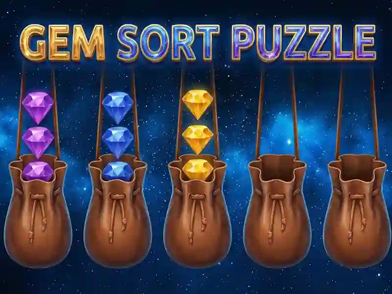 Mchezo Gem Sort Puzzle online