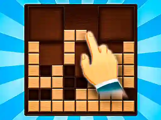 Mchezo Solve the Cube Wooden Blocks 2D online