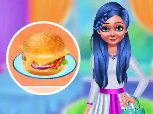 Mchezo Making Homemade Veg Burger online