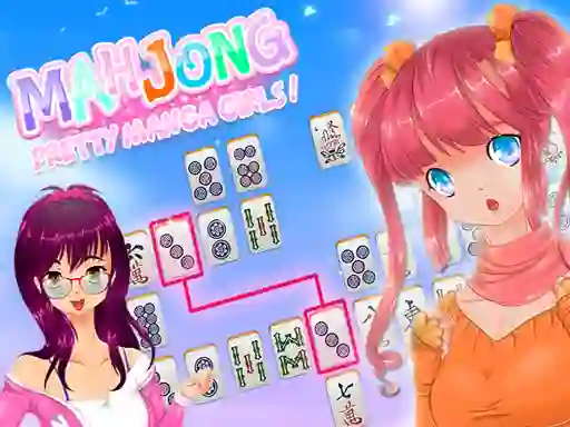 Mchezo Mahjong Pretty Manga Girls online