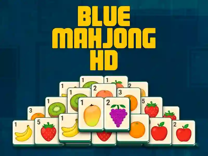 Mchezo Blue Mahjong online