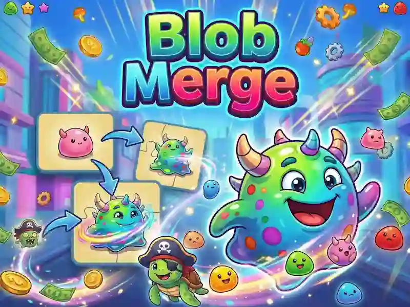 Mchezo Blob Merge online