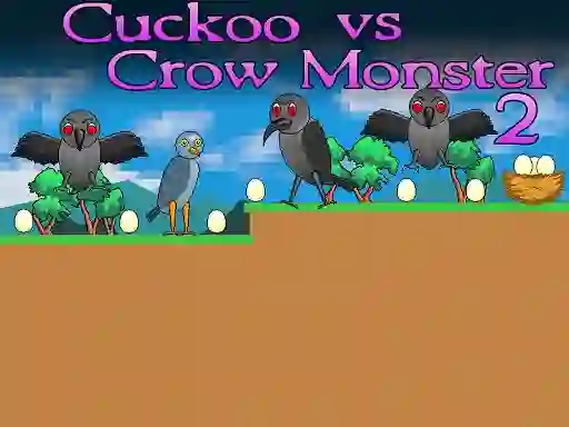 Mchezo Cuckoo vs Crow Monster 2 online