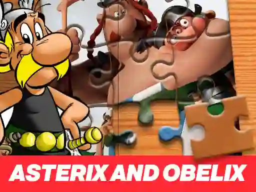 Mchezo Asterix and Obelix Jigsaw Puzzle online