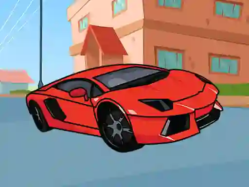 Mchezo Lamborghini Coloring Book online