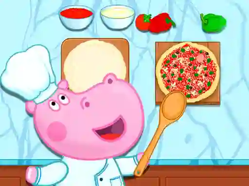 Mchezo Hippo Pizzeria online