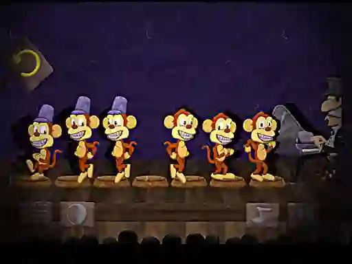 Mchezo Logical Theatre Six Monkeys online