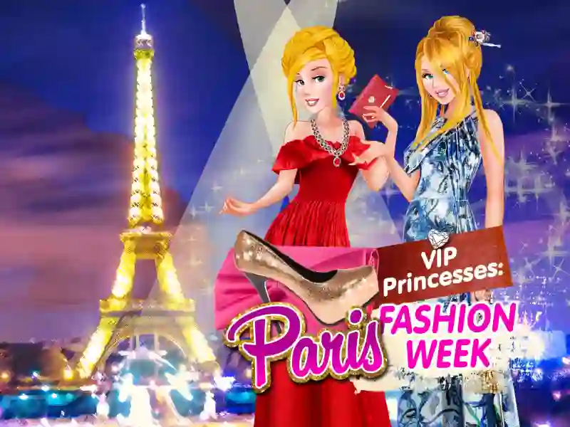Mchezo VIP Princesses: Paris Fashion Week online