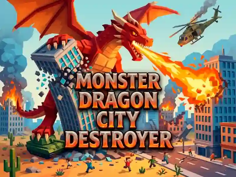 Mchezo Monster Dragon City Destroyer online