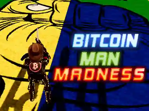 Mchezo Bitcoin Man Madness online