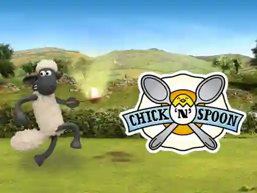 Mchezo Shaun The Sheep: Chick N Spoon online