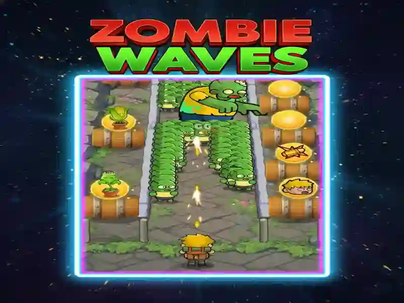 Mchezo Zombie Waves online