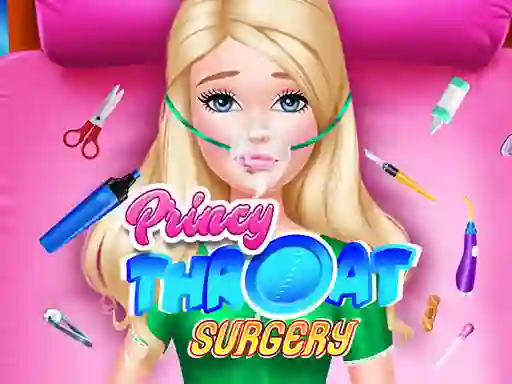 Mchezo Princy Throat Surgery online