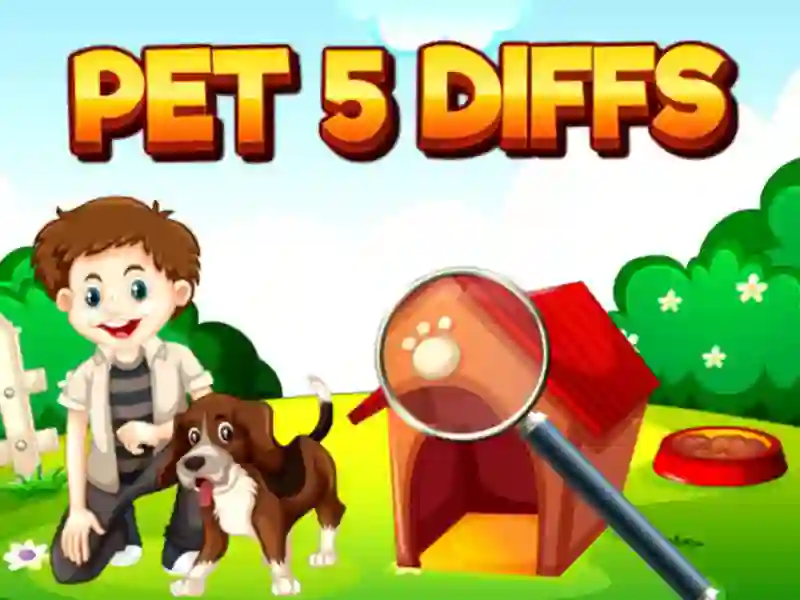 Mchezo Pet 5 Diffs online