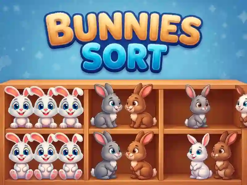Mchezo Bunnies Sort online