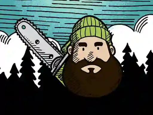 Mchezo Lumberjack Coloring online