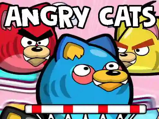 Mchezo Angry Cats online