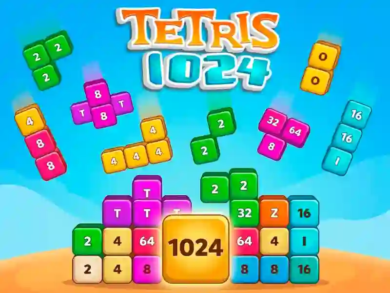 Mchezo Tetris 1024 online