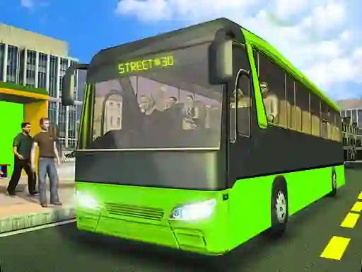 Mchezo City Passenger Coach Bus Simulator Bus Driving 3d online