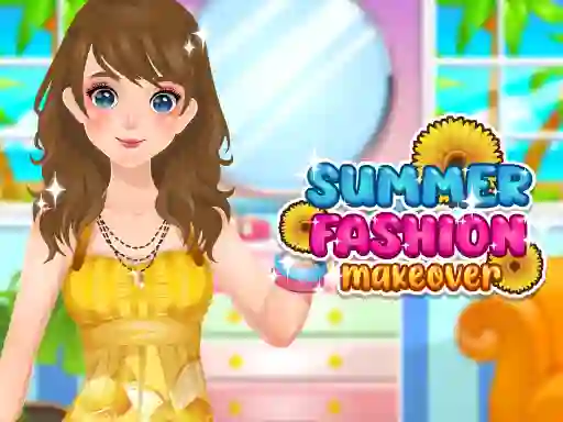 Mchezo Summer Fashion Makeover online