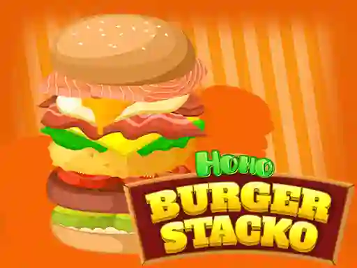 Mchezo Hoho Burger Stacko online