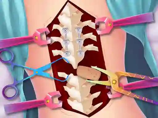 Mchezo Anna Scoliosis Surgery online