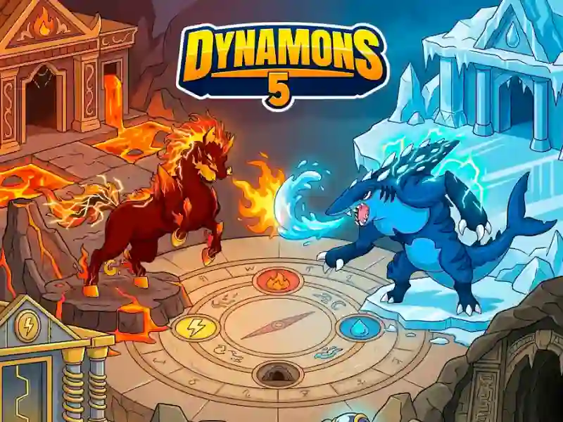 Mchezo Dynamons 5 online