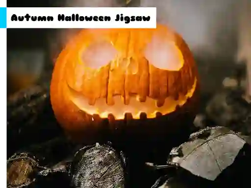 Mchezo Autumn Halloween Jigsaw online