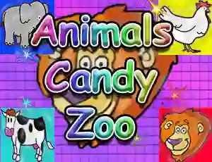 Mchezo Animals Candy Zoo online