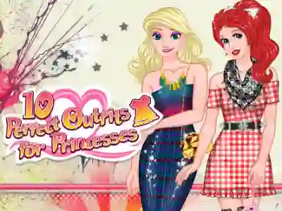 Mchezo 10 Perfect Outfits for Princesses online